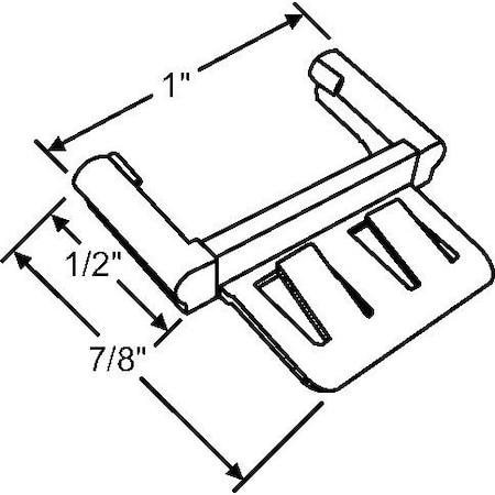 Strybuc ALCAN MUNTIN CLIP 90-852